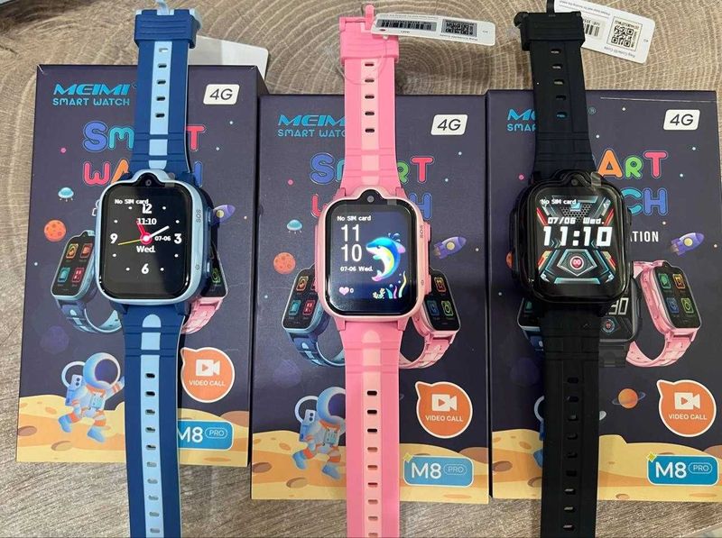 Воданепронецаемые видеовызов 4g Smart Baby Watch Умные детские часы