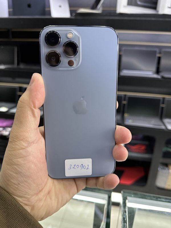 LLa 13 pro max sierra blue 128GB 85% muddatli tolovga ham beriladi