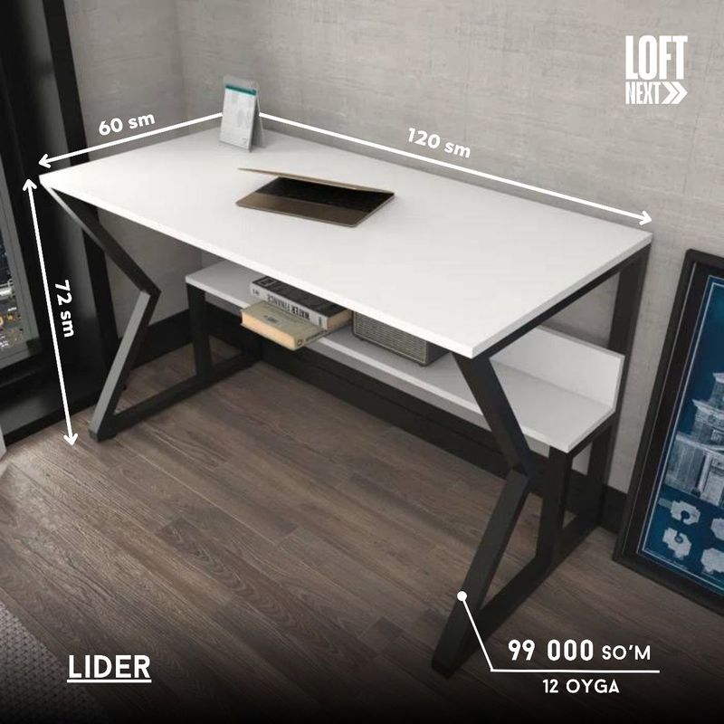 Металлический стол LIDER | От первых рук | Рассрочка без переплаты Металлический стол LIDER | От первых рук | Рассрочка без переплаты