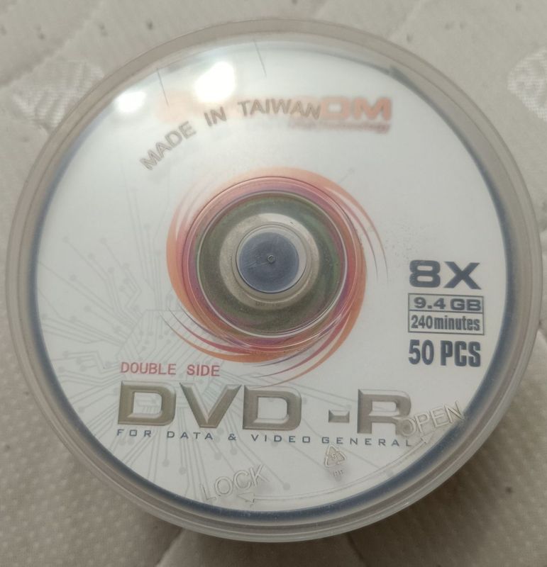 Продам DVD-R 9.4Gb. двухсторонние.