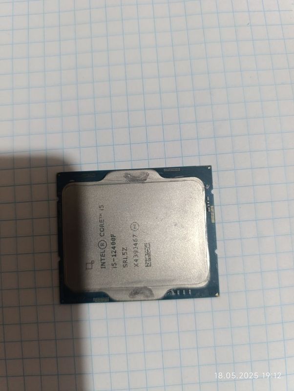 Обменяю свой i5 12400f на rayzen 5 5600x Обменяю свой i5 12400f на rayzen 5 5600x