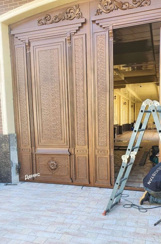 Ворота двухсторонние решетки на окна навес козырек двери беседки ковка Ворота двухсторонние решетки на окна навес козырек двери беседки ковка