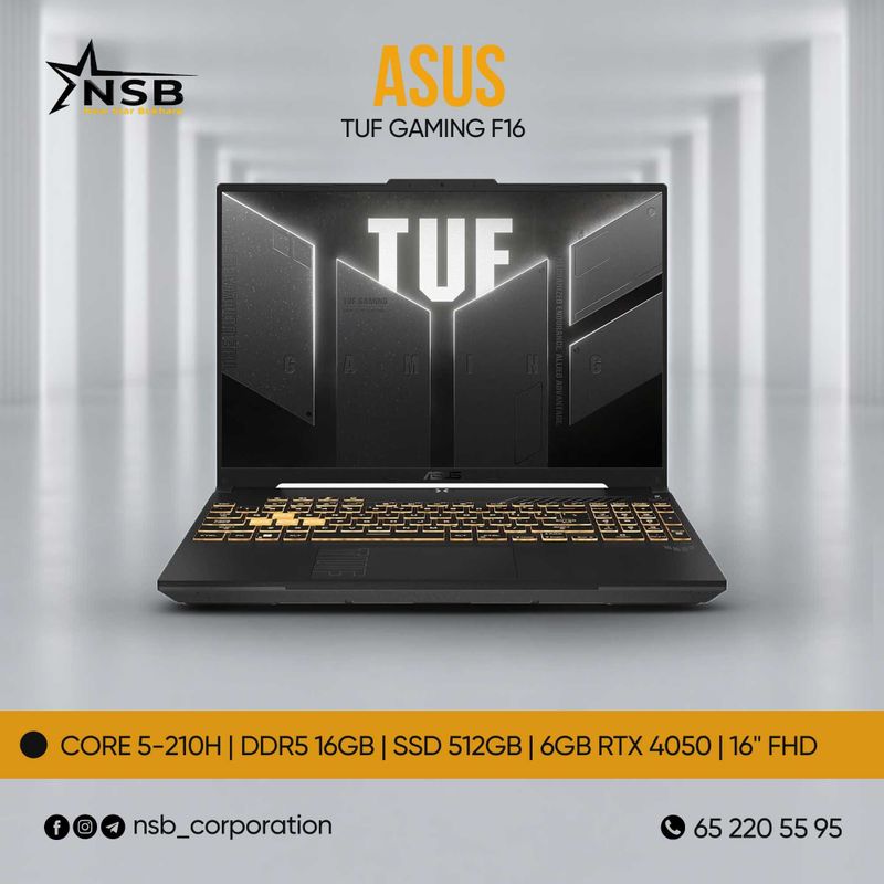 Asus Tuf Gaming F16 i5-210H