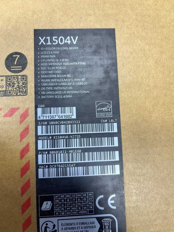 Asus Vivobook Silver X150 4v