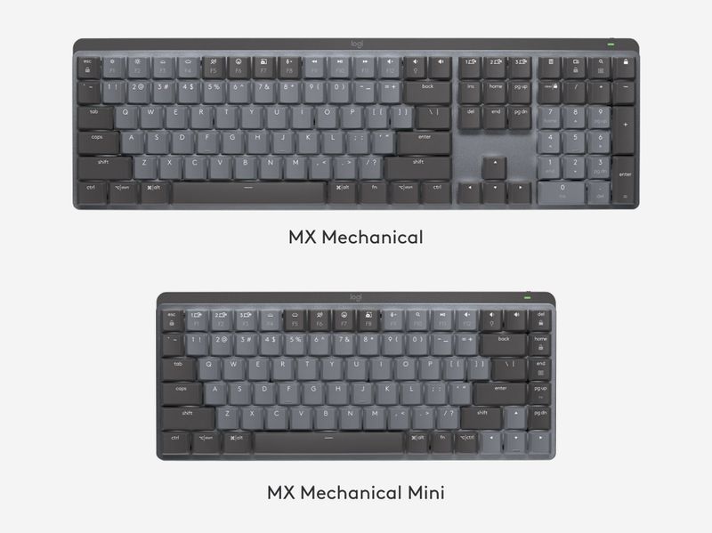 Logitech MX Mechanical Tactile (full, mini)