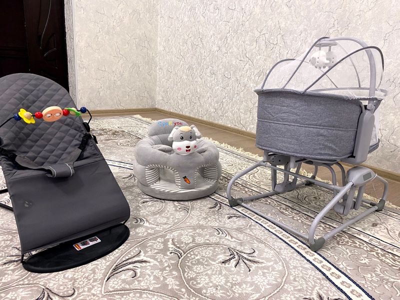 Электронный люлька Шезлонг и сидящего кресло