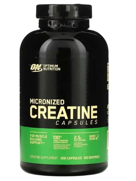 Creatine(ON) в капсулах200 капсул ORIGINAL USA!!!