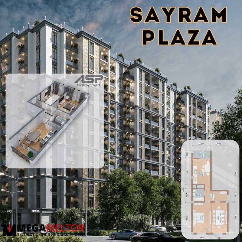 "SAYRAM PLAZA" TJM, Darhon, Pushkin Metrosi, B.I.Y AKSIYA!