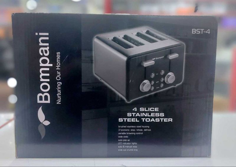 Тостер Bompani BST-4, качественный, на большую семью, год гарантии.