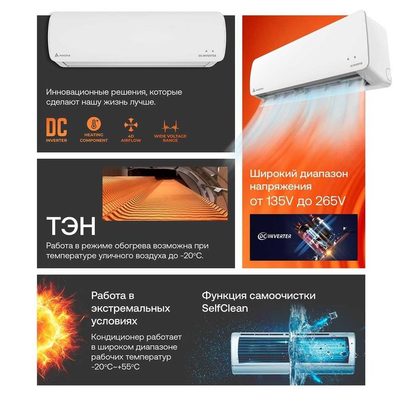 Кондиционер Magna 12 invertor Кондиционер Magna 12 invertor