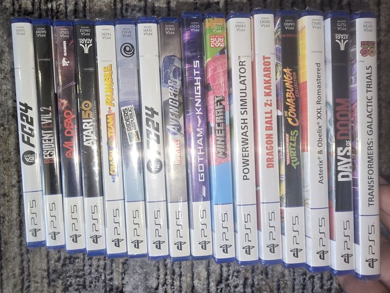 Новые запечатанны едиски для ps5 Новые запечатанны едиски для ps5