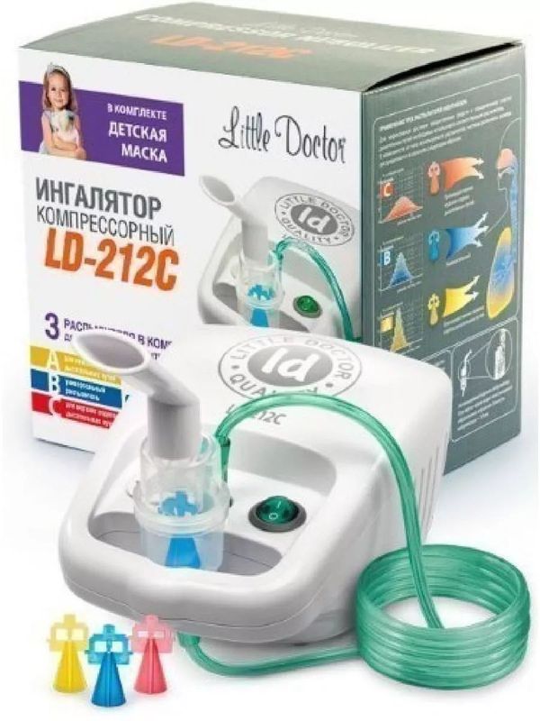 Ингалятор ld-212c компрессорный