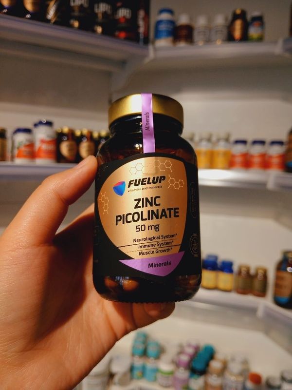 Zinc Picolinate, Sink Цинк 50мг, 50mg Zinc Picolinate, Sink Цинк 50мг, 50mg
