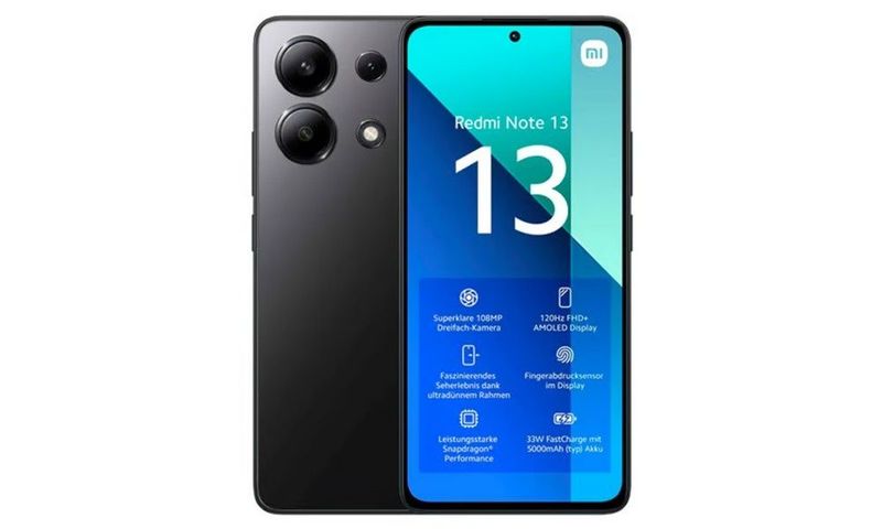 Redmi Note 13 8+8/128GB Midnight Black за 105 у.е! Redmi Note 13 8+8/128GB Midnight Black за 105 у.е!