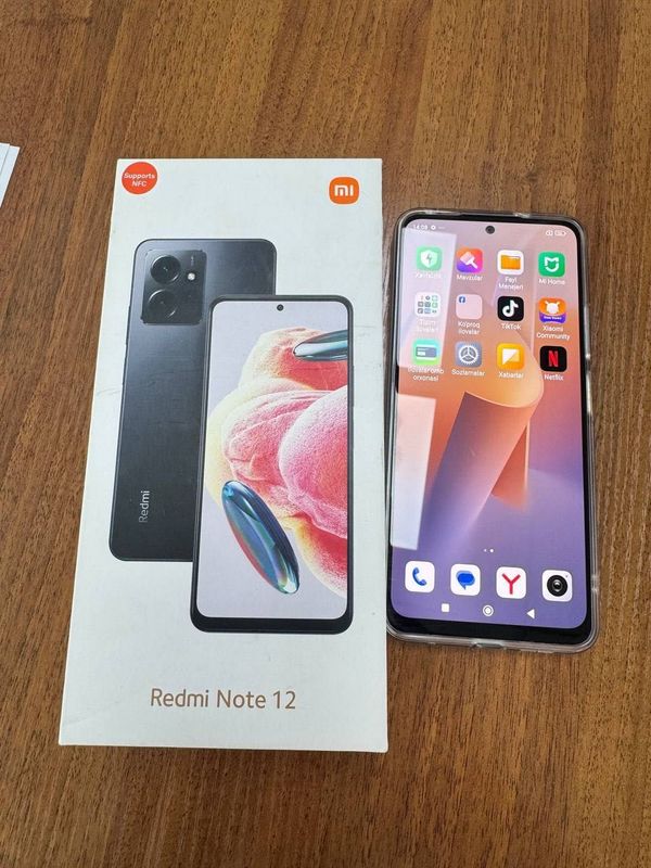 Redmi not 12 Onyx Gray 4/128Gb