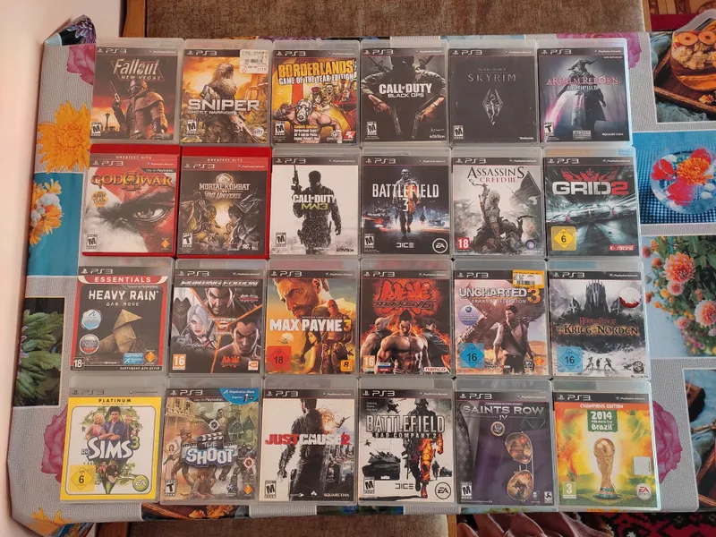 Ps3 fat slim super slim uchun orginal disklar игры для пс3