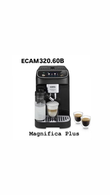 De’Longhi кофемашинка 320.60 B/W Magnifica Plus