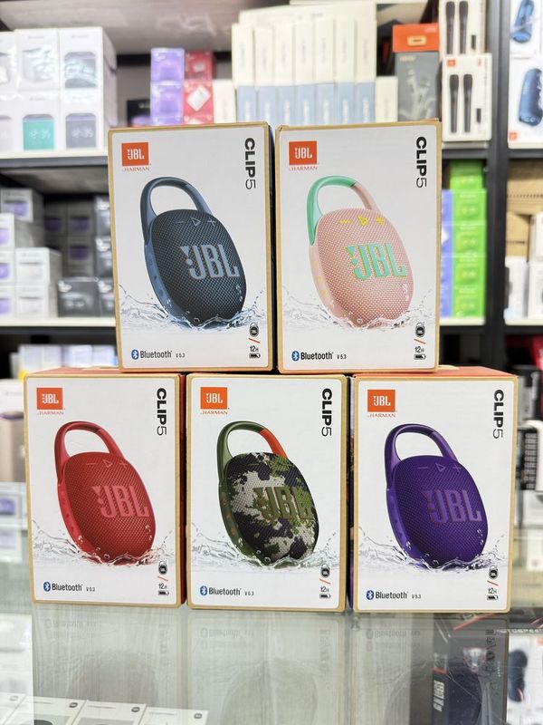 Портативная колонка JBL CLIP 5 Портативная колонка JBL CLIP 5