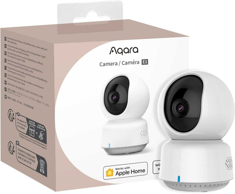 Камера для умного дома Aqara Camera E1 поддерживает Яндекс Алиса Камера для умного дома Aqara Camera E1 поддерживает Яндекс Алиса