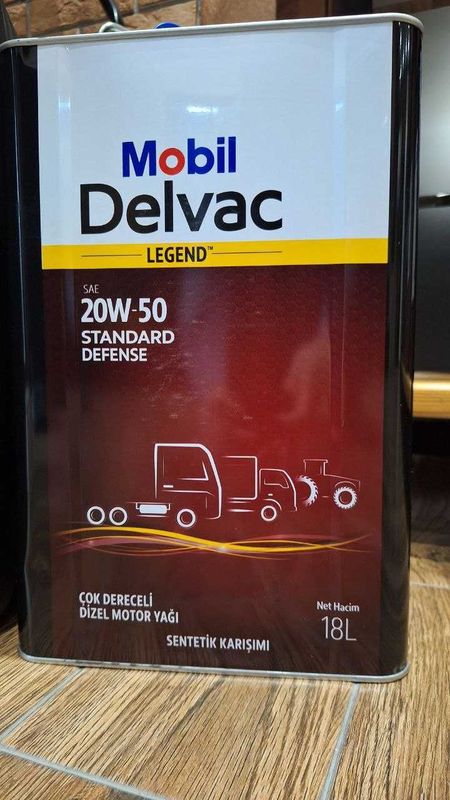 Mobil Delvac Legend 20W-50 HEAVY DUTY, API CF-4/SG