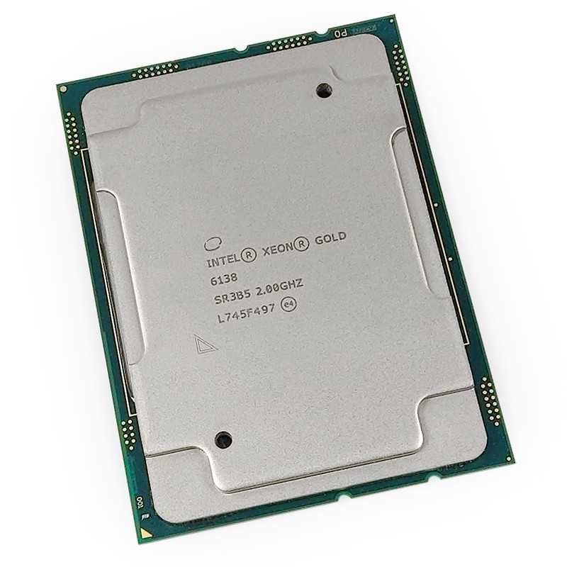 Intel Xeon Gold 6138 20 core Intel Xeon Gold 6138 20 core