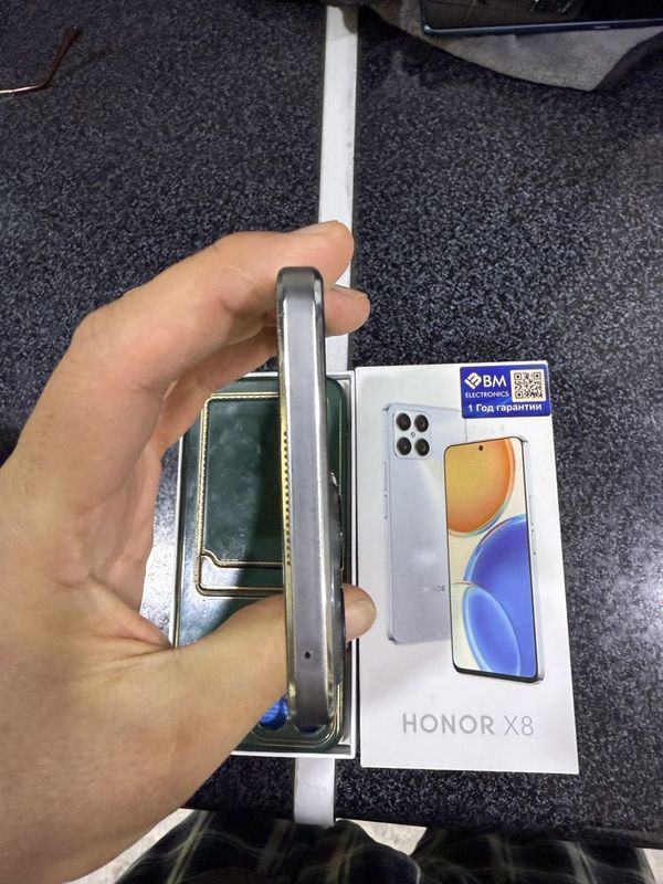 honor x8 pamit 6.128g holati ideal karopka dak bor