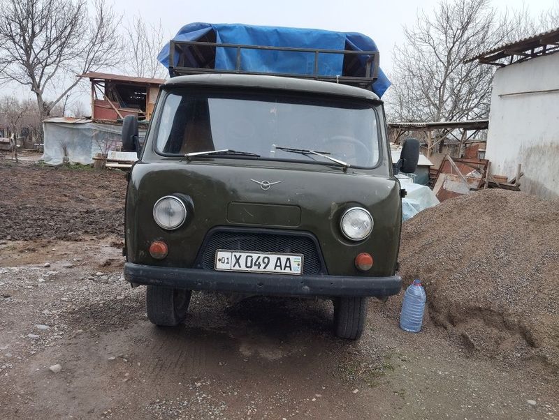 Uaz .bartavoʻy tentli. Gazi bor