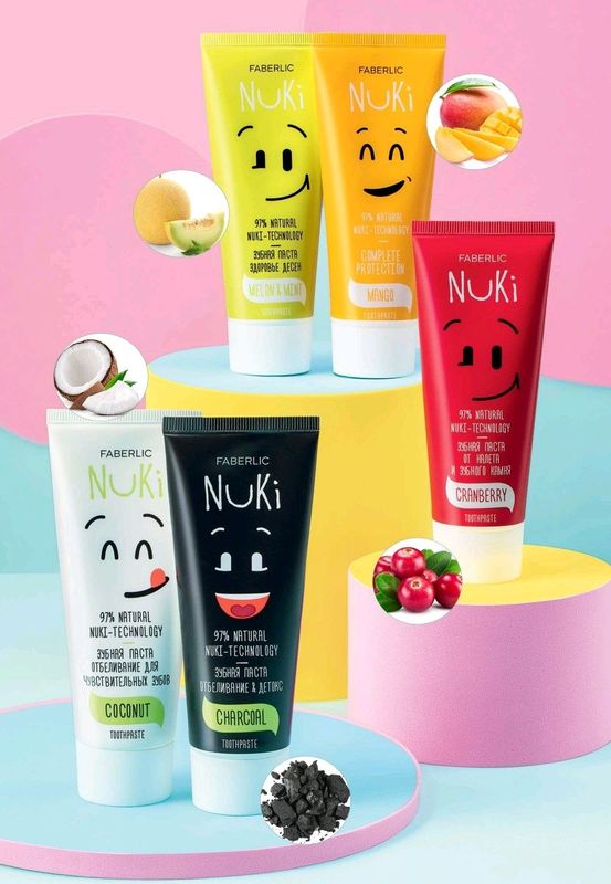 NUKI tish pastasi «Milklar salomatligi» NUKI tish pastasi «Milklar salomatligi»