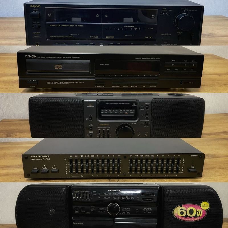 Sanyo Denon Sharp электроника daewoo