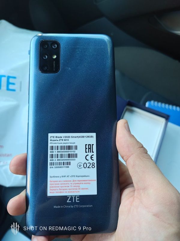 ZTE Blade V2020 smartfon (yangi)