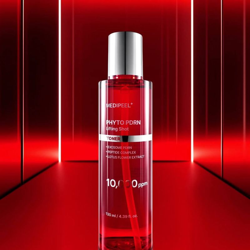 Пептидный лифтинг-тонер с ПДРН MEDIPEEL Phyto Exosome PDRN Lifting Shot Toner