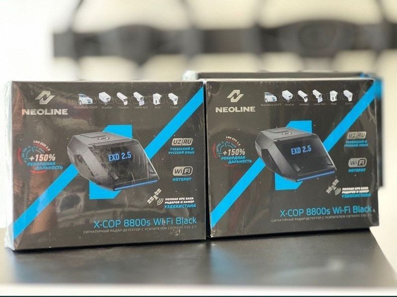 NEOLINE X-COP 8800S WI_FI Самый чувствительный радардетектор, wifi обн