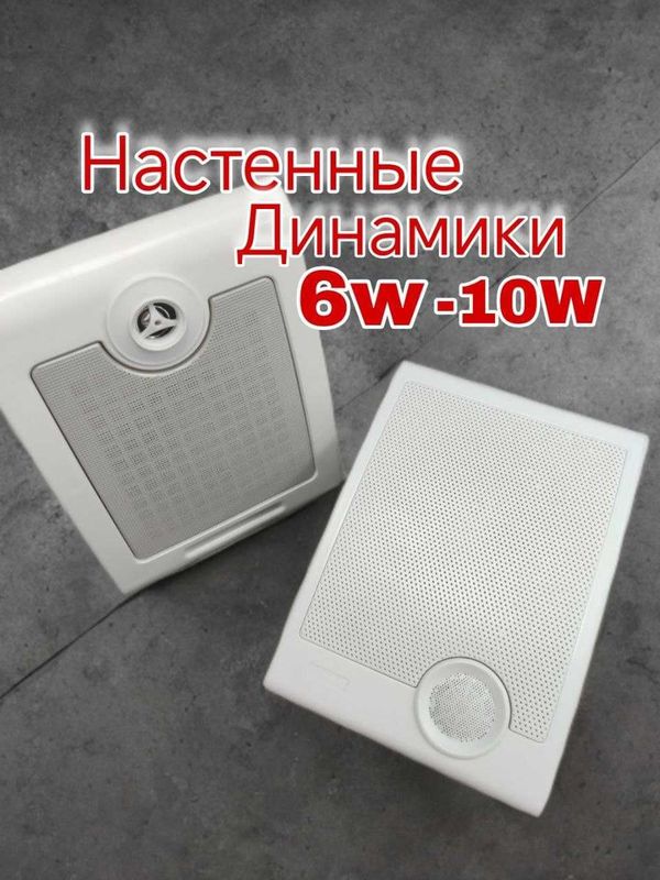Система оповещении динамики настенные 6W-10W