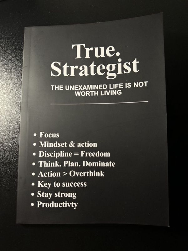 True Strategist-Planner.