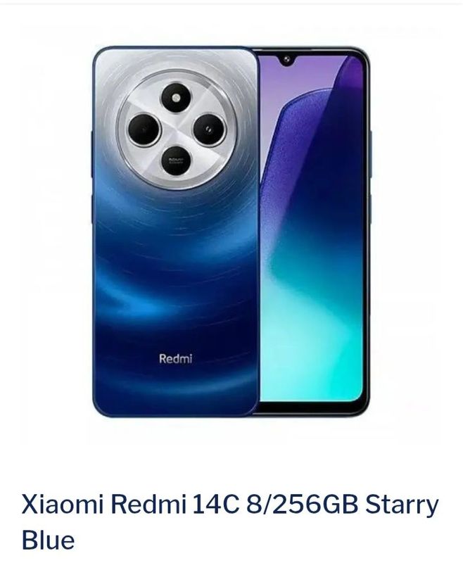 Xiaomi Redmi 14C 8/256Gb Starry blue Xiaomi Redmi 14C 8/256Gb Starry blue