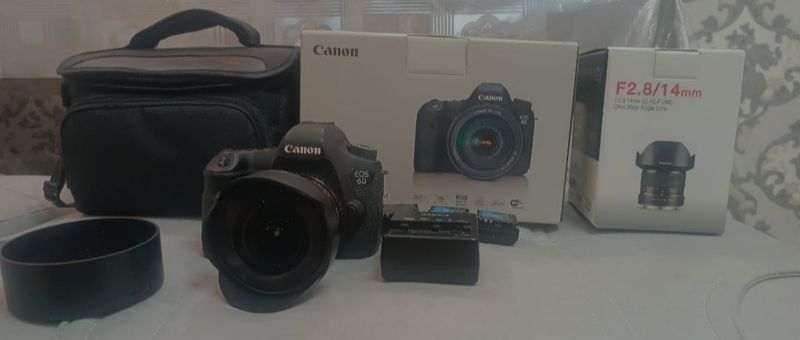 Canon 6 D sotiladi Srochna Kelishamiz