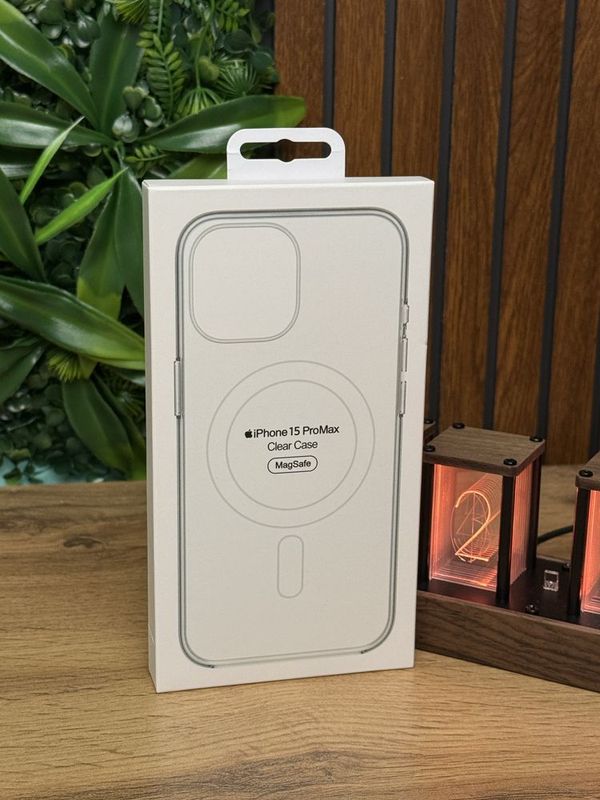 Чехол для iPhone 14/15/16 Pro-Promax ClearCase с Magsafe