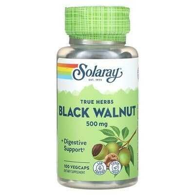 Black Walnut 500mg Solaray N100