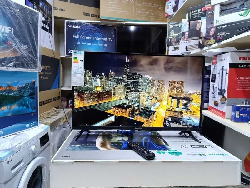 Телевизор Hisense 75 4K UHD Smart TV доставка бесплатно