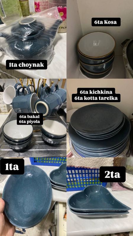 Idishlar nabori 200 ming Idishlar nabori 200 ming