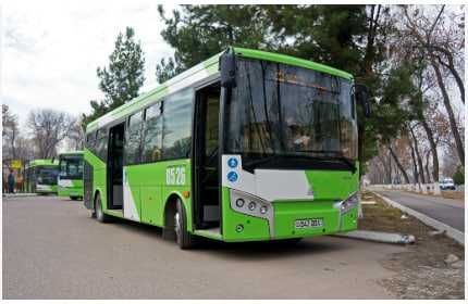 Городской низкопольный автобус ISUZU SAZ LE 60 (цвет Зелёный)