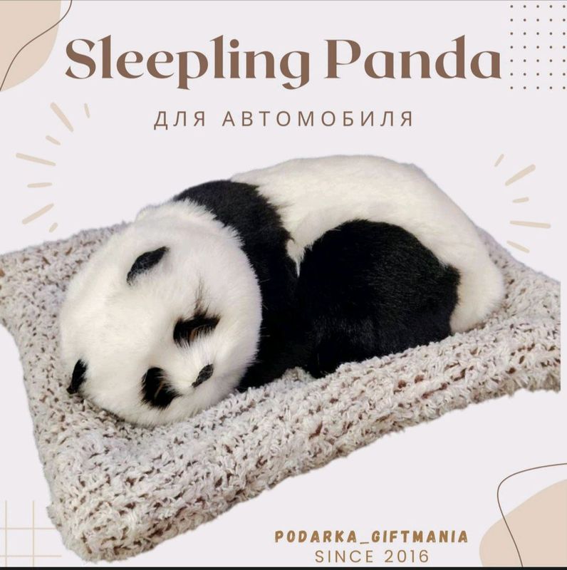 sleeping panda