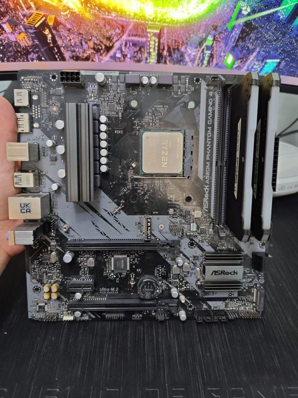 Комплект A520 Ryzen 5 3600 Озу 24gb Комплект A520 Ryzen 5 3600 Озу 24gb