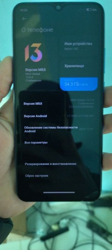 Redmi 10C 128/6 Sotiladi