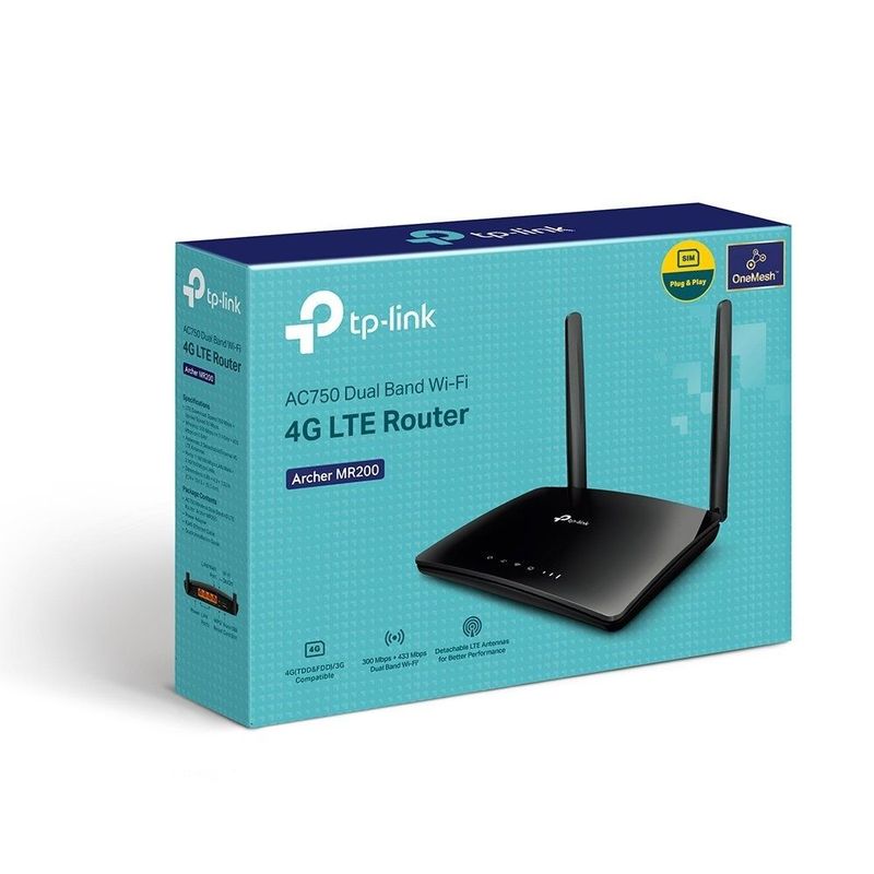 TP-Link Archer MR200 с поддержкой 4G TP-Link Archer MR200 с поддержкой 4G