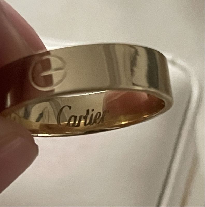 cartier кольцо 585 проба 2.83гр cartier кольцо 585 проба 2.83гр