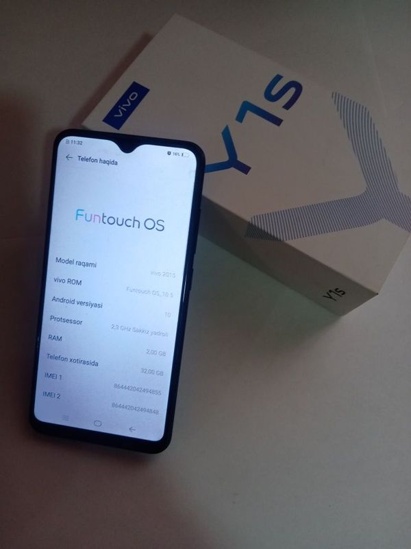 Vivo Y1s ideal Vivo Y1s ideal
