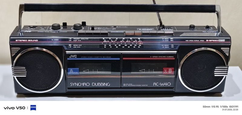 Японский 2 х кассетный магнитофон JVC Японский 2 х кассетный магнитофон JVC