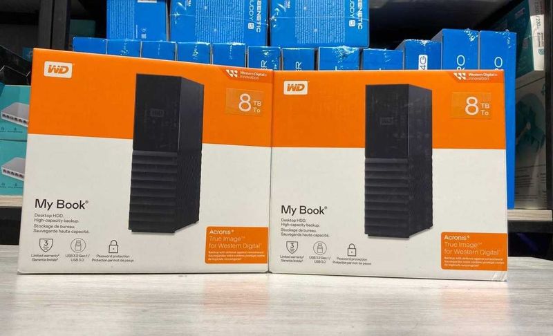 Жесткий диск WD My Book 8TB Жесткий диск WD My Book 8TB