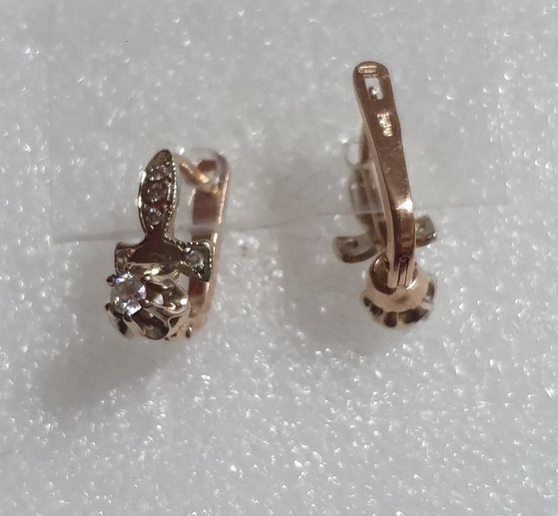 Серьги старинные. Серьги старинные.